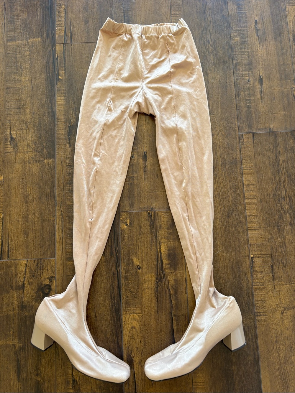60s Stretch Stocking Lycra Go Go Boots